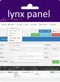 lynx Reseller Panel