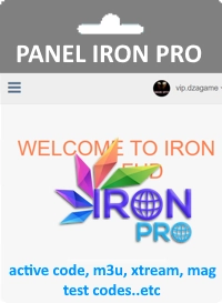 IRON PRO Reseller Panel panel