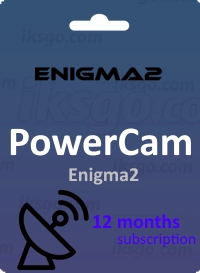 PowerCam-Enigma2-12 months-activation