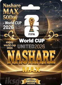 Nashare MAX 50Day - World CUP 2026 Subscription
